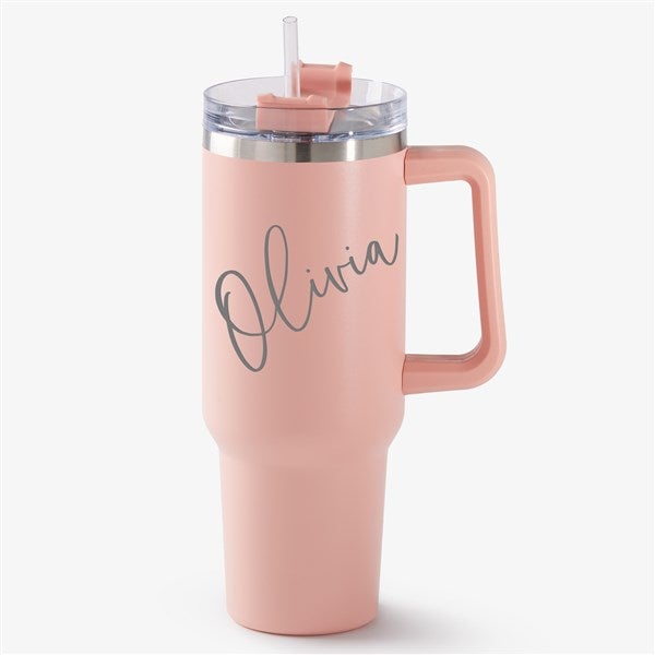 Your Name Engraved Stainless Steel Tumbler - 40 oz - 53015
