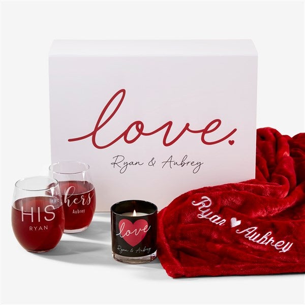 Romantic Couple Personalized Gift Set  - 53018