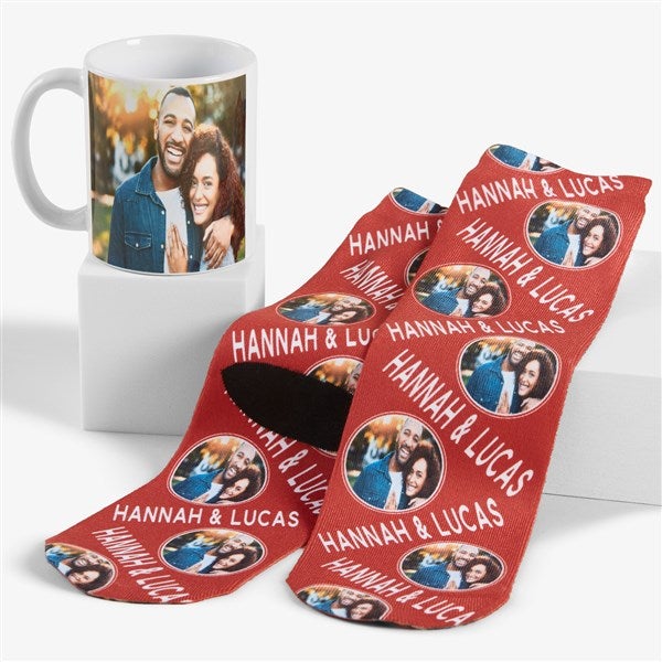 Romantic Photo Mug and Socks Gift Set - 53023