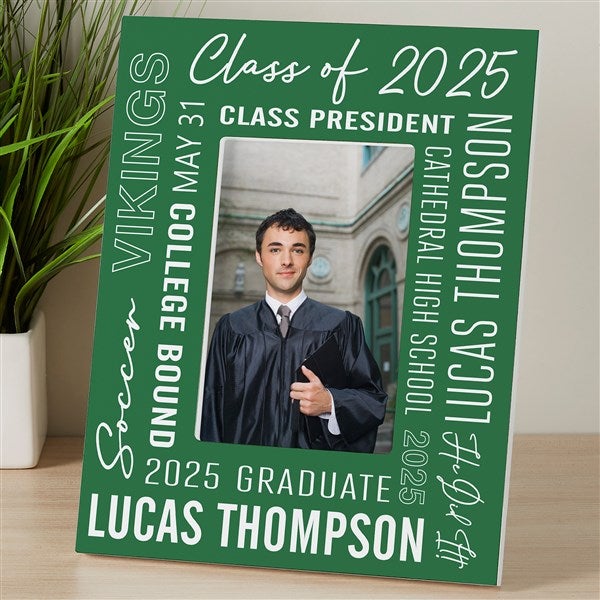 All About Grad Personalized Picture Frames - 53062