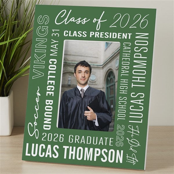 All About Grad Personalized Picture Frames - 53062
