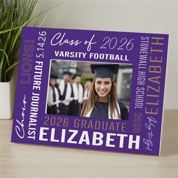 All About Grad Personalized Picture Frames - 53062