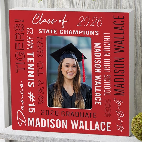 All About Grad Personalized Picture Frames - 53062