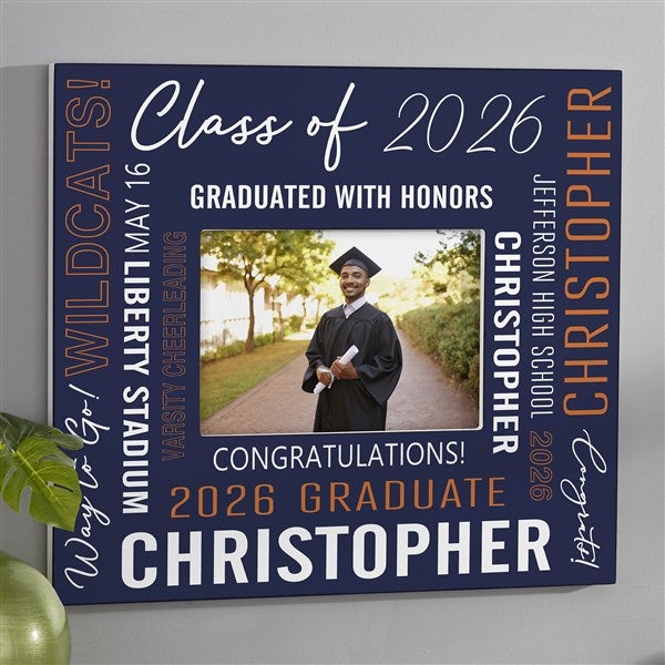 All About Grad Personalized Picture Frames - 53062
