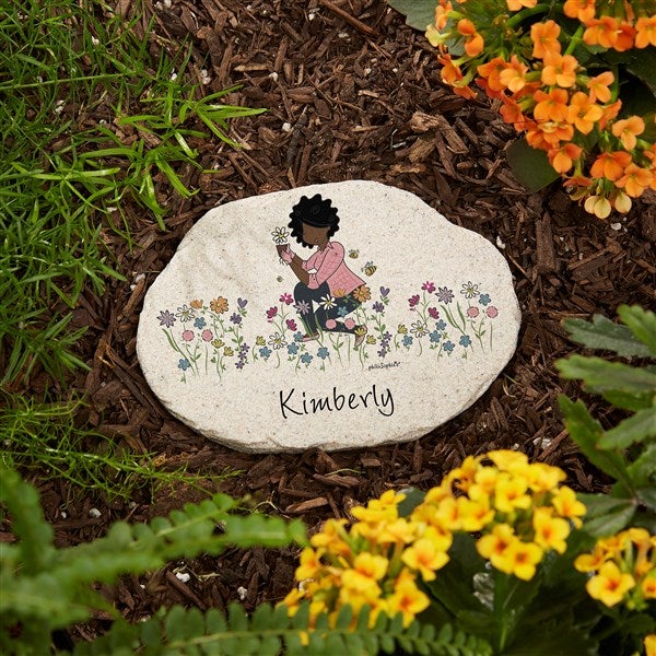 Garden philoSophie's Personalized Round Garden Stone  - 53237