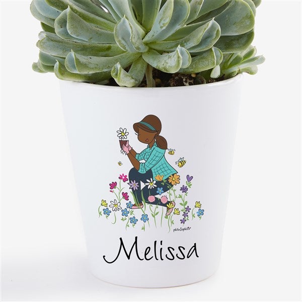Garden philoSophie's Personalized Mini Flower Pot  - 53242