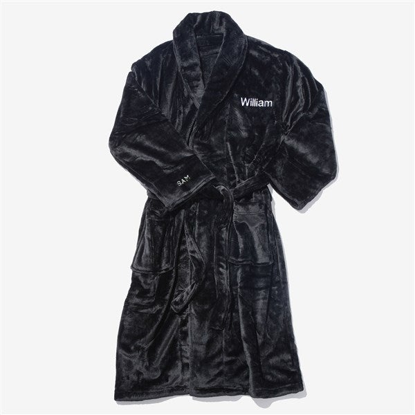 Dad&#39;s Starting Lineup Embroidered Fleece Robes  - 53281