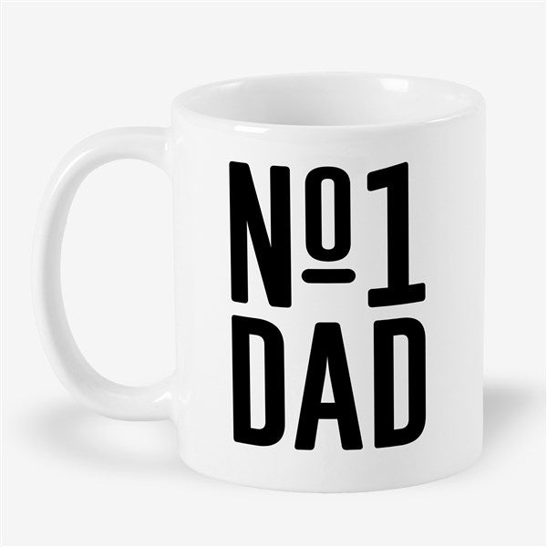#1 Dad Personalized Coffee Mugs - 53297