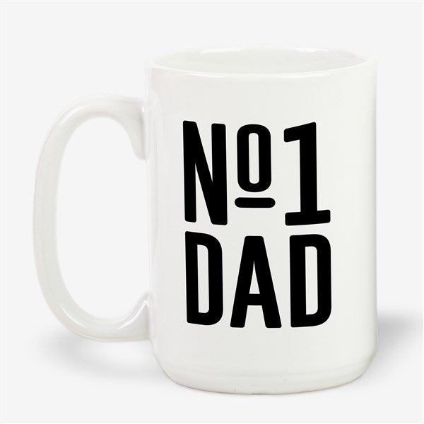 #1 Dad Personalized Coffee Mugs - 53297