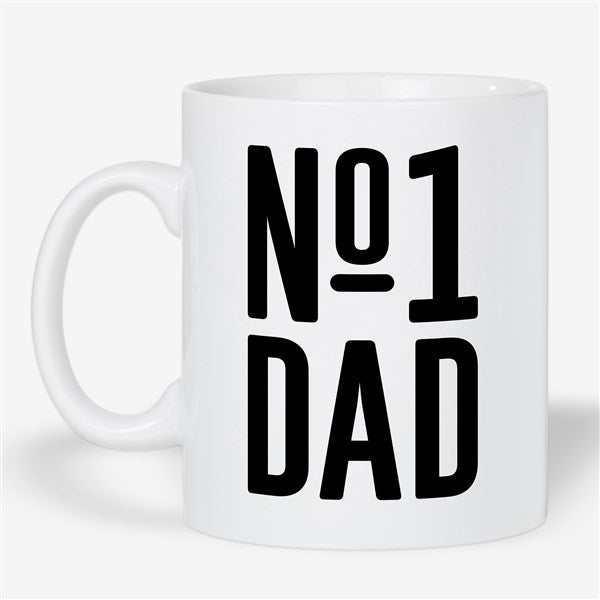 #1 Dad Personalized 30 oz. Oversized Coffee Mug - 53298