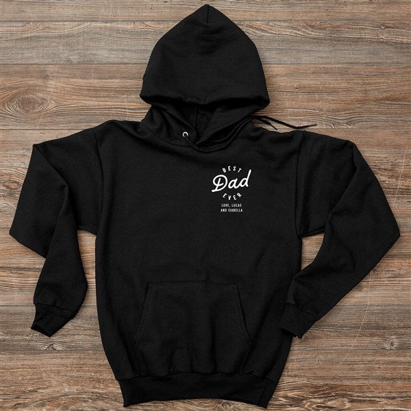 Best Dad Ever Personalized Adult Sweatshirts - 53319