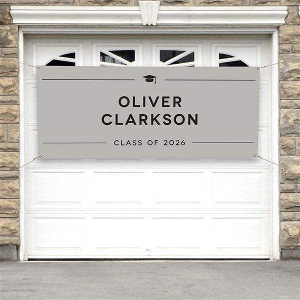 Modern Graduate Personalized Banner - 53385