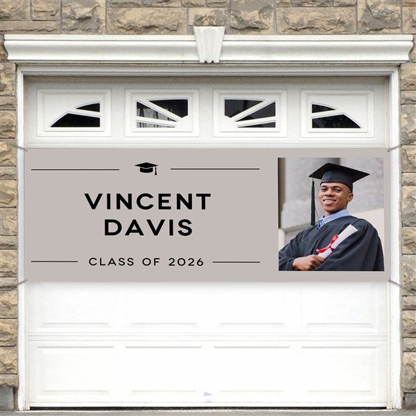 Modern Graduate Personalized Banner - 53385