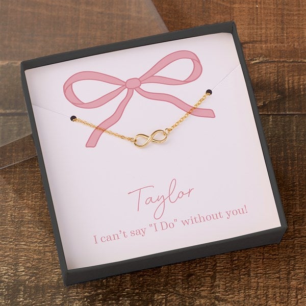 Kittenish Necklace in Printed Pink Bow Card Box   - 53420