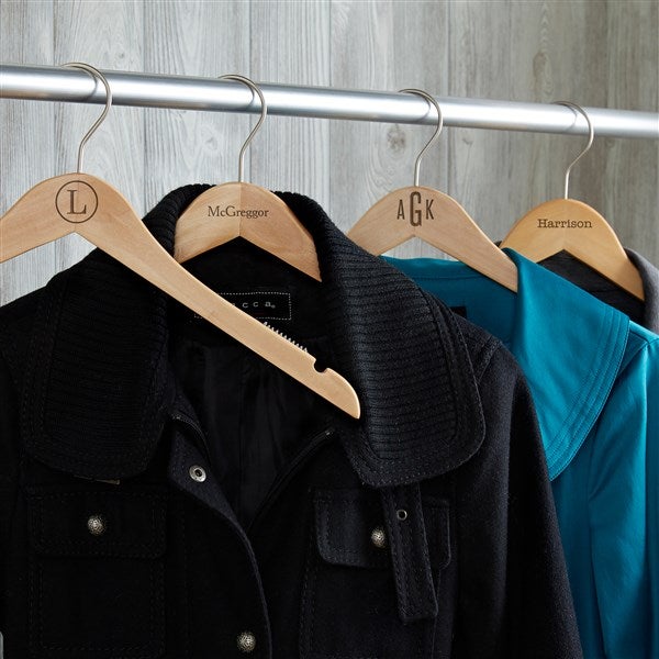 Engraved Wood Closet Hanger by Jessie James Decker - 53446