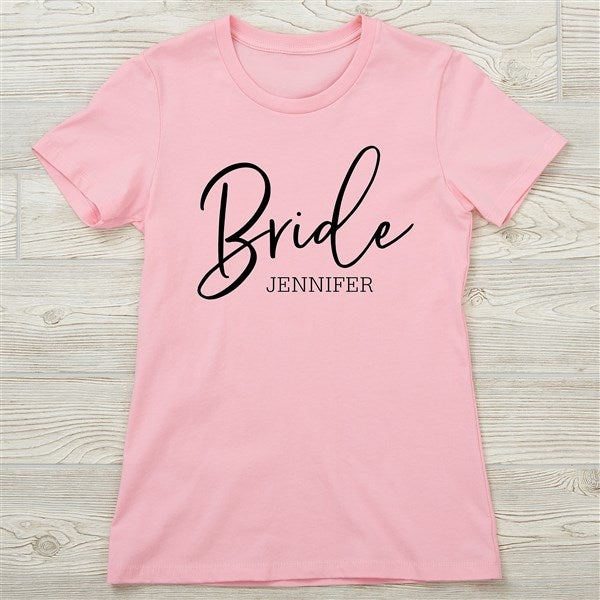 Personalized Bridal Party Fitted Tee by Jessie James Decker - 53457