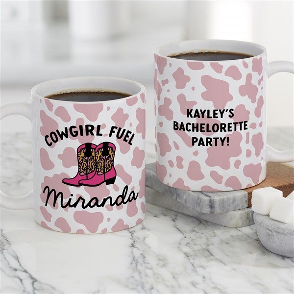 Personalized Cow Print Coffee Mug by Jessie James Decker - 53510