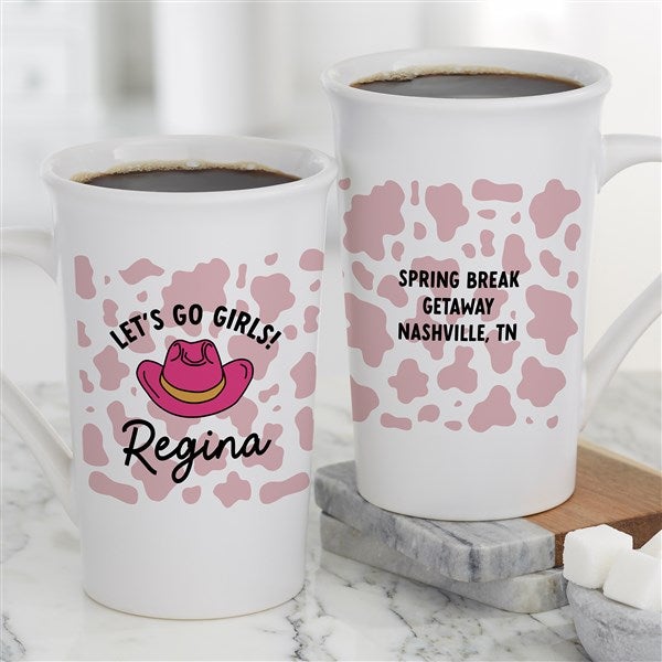 Personalized Cow Print Coffee Mug by Jessie James Decker - 53510