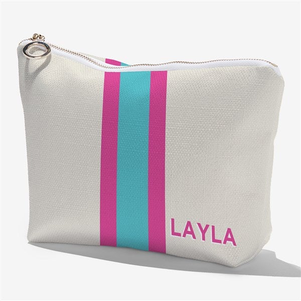 Stripehaus Initials Personalized Makeup Bag - 53519