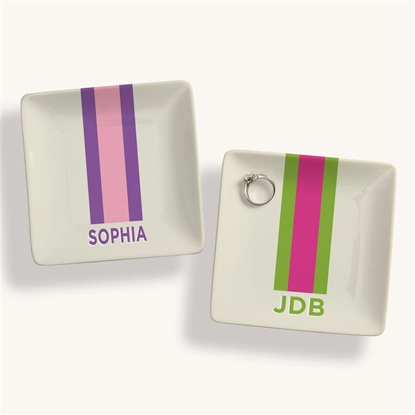  Stripehaus Personalized Ring Dish - 53529