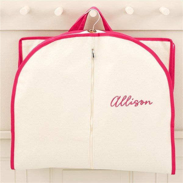 Embroidered Canvas Garment Bag by Jessie James Decker - 53531