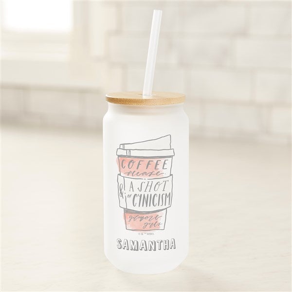Gilmore Girls™ Coffee Please Personalized Frosted Iced Coffee Tumbler - 53773