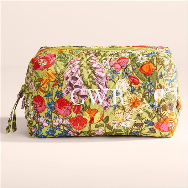 Vera Bradley Embroidered Cosmetic Bag - Meadow Bouquet  - 53864