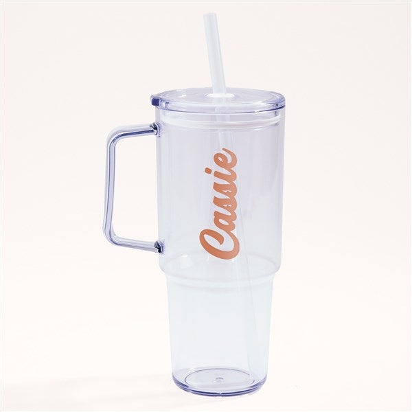 Clearly Made For You Personalized 40oz Acrylic Tumbler  - 54009