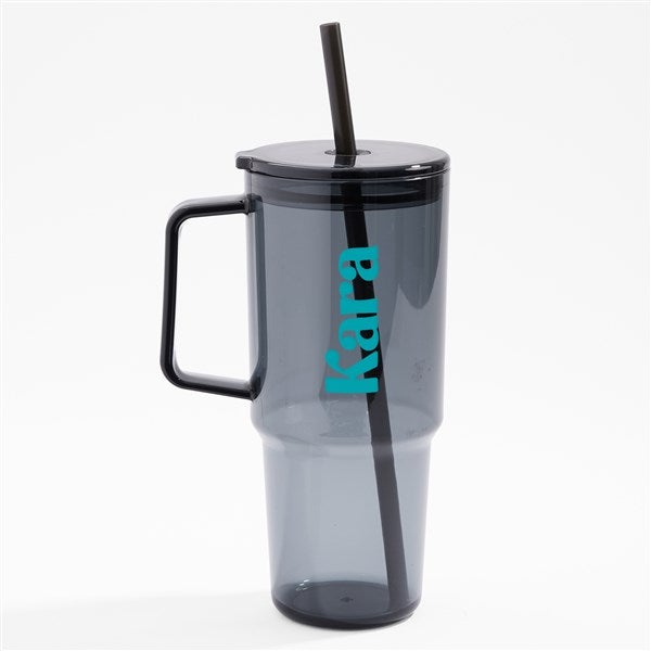 Clear Personalized Acrylic Tumbler - 54009