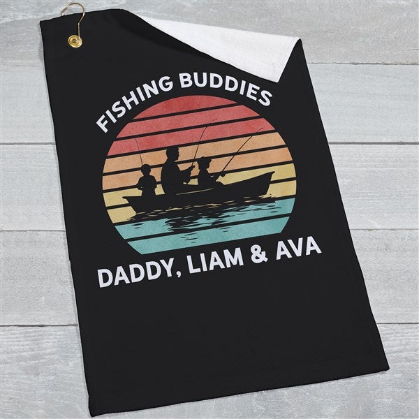 Fishing Buddies Personalized Fishing Towel - 54022