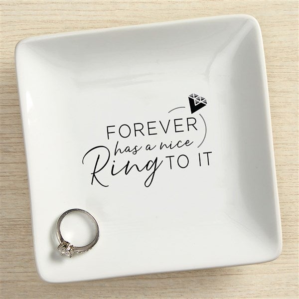 Signet Personalized Ring Dish - 54144