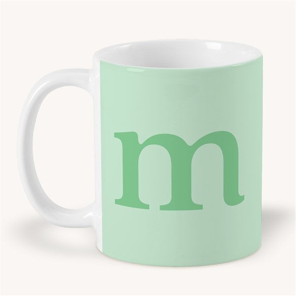 Typewriter Initial Personalized Coffee Mug  - 54209