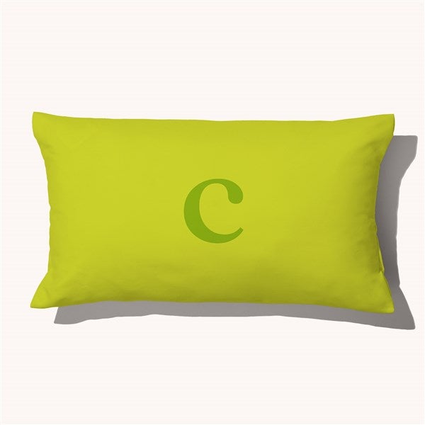 Typewriter Initial Personalized Throw Pillow  - 54212