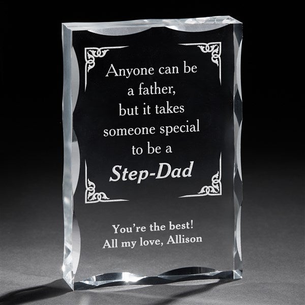 Personalized Step Father Keepsake Gift - 5432