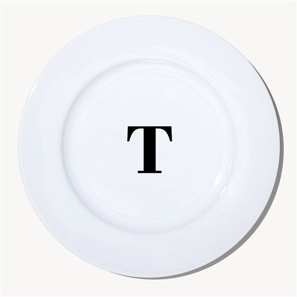 Initial Personalized Appetizer Plate  - 54332