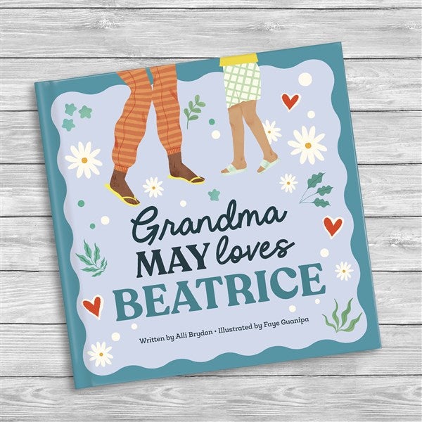 Grandma and Me Personalized Kids Story Book  - 54338D