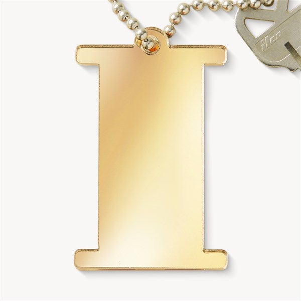 Initial Personalized Acrylic Keychain  - 54348