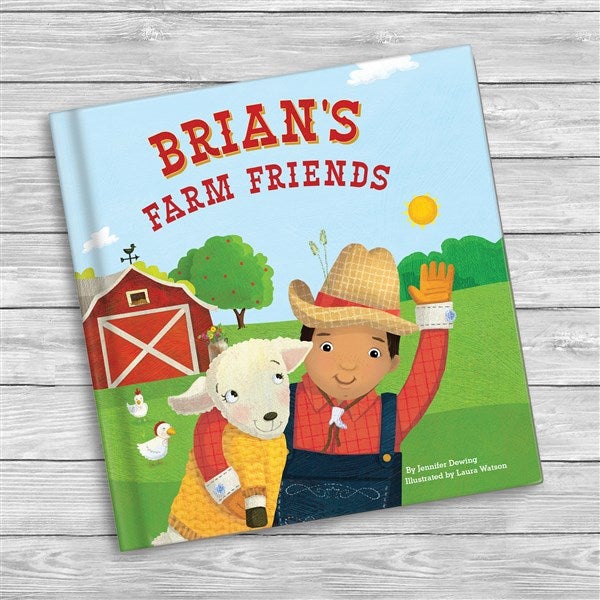 My Farm Friends Personalized Board Book - 54356D