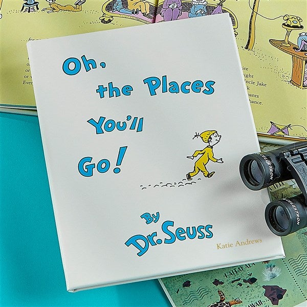 Dr Seuss Oh, the Places You'll Go! Personalized Book - 54390D