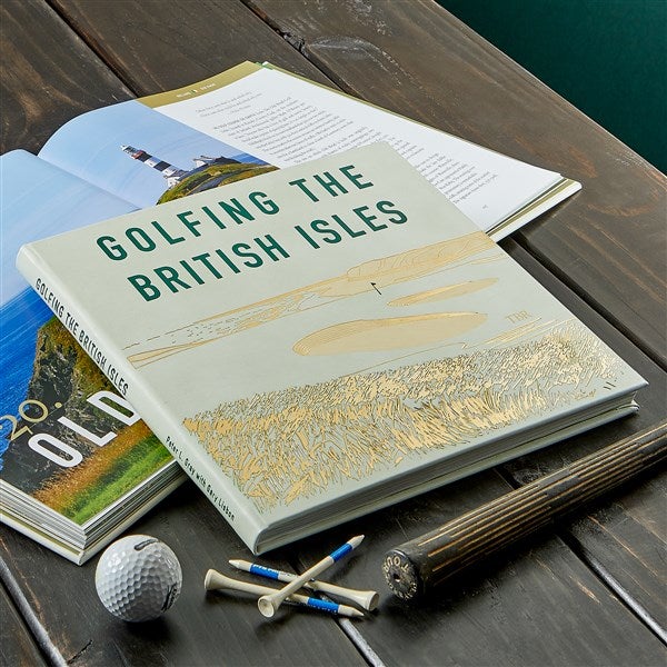 Golfing the British Isles Personalized Book - 54402D