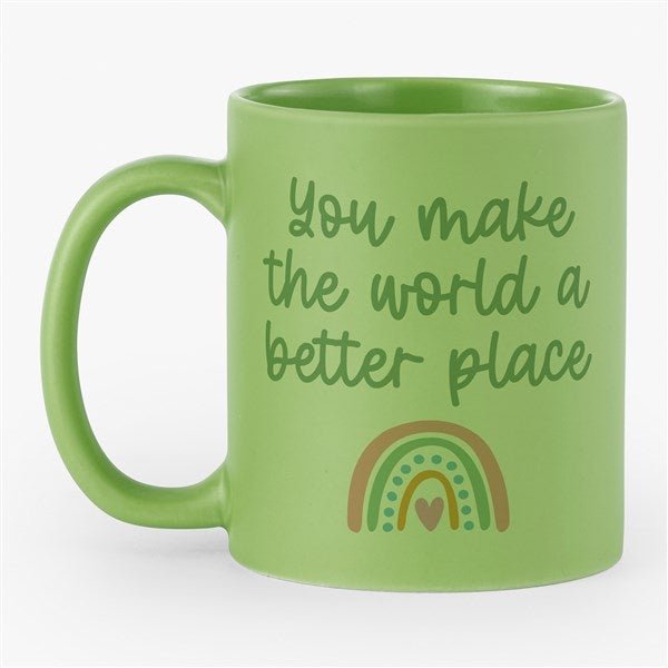 The World Is A Better Place Personalized 11oz Coffee Mug - 54558