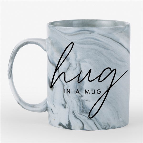 Hug in a Mug Personalized Marble Ceramic Mug - 54646