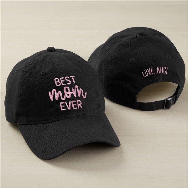 Kittenish Cool Moms Club Embroidered Baseball Caps   - 54657