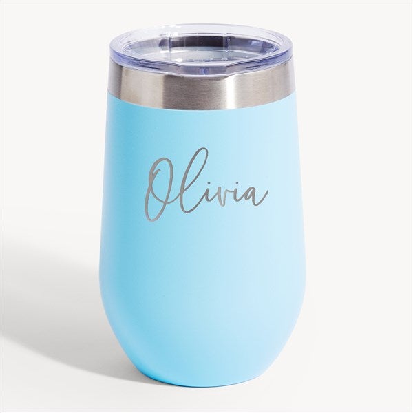 Your Name Personalized Stemless Tumbler with Lid - 54703