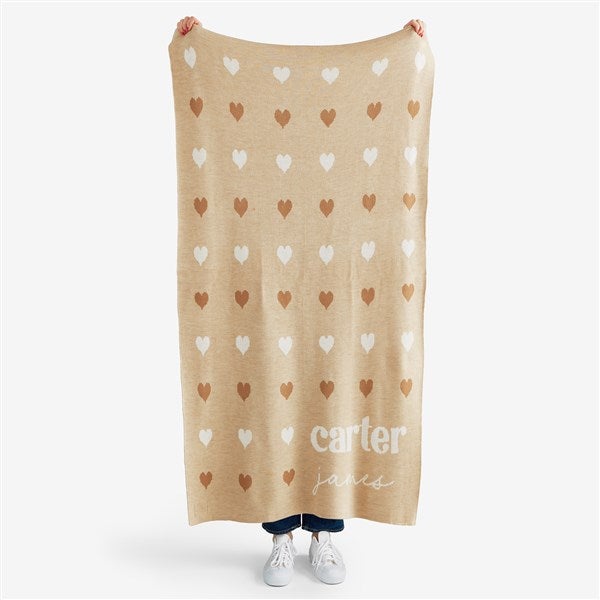 Little Love Notes Knit Blanket - 54747D