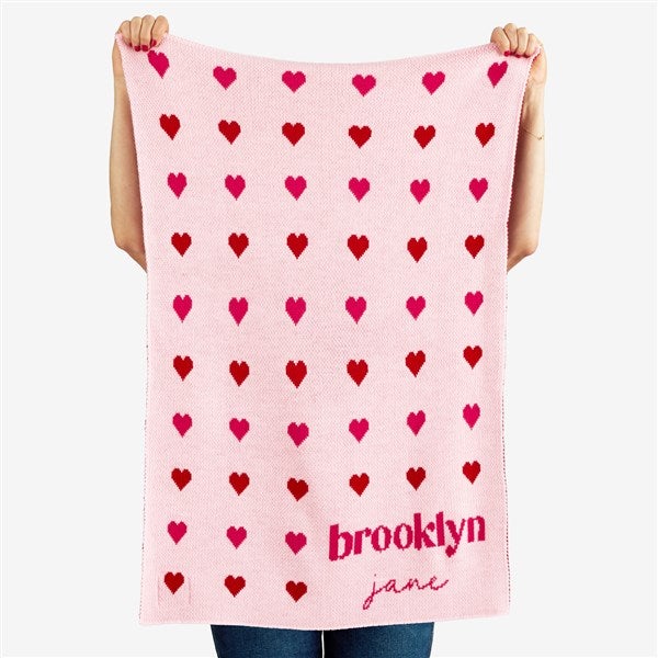 Little Love Notes Knit Blanket - 54747D