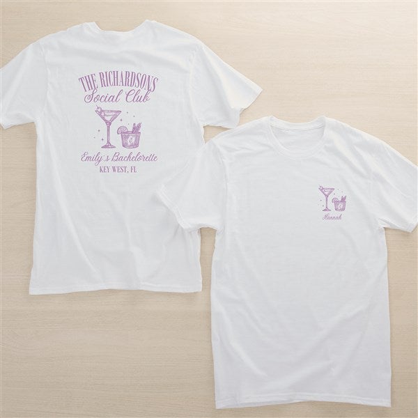 Social Club Personalized Ladies Shirts - 54767