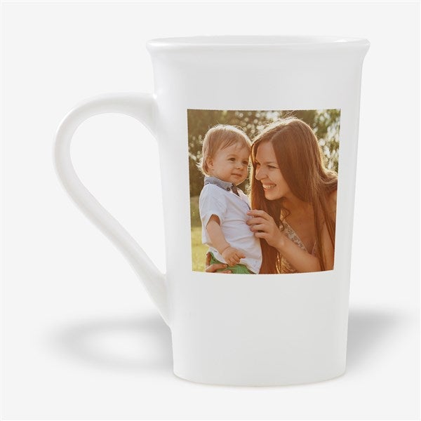 Family Photo Personalized Latte Mug - 54843