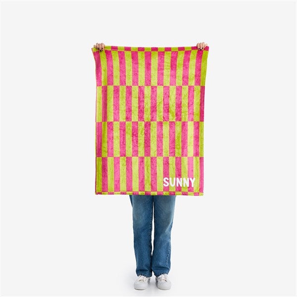 Bold Stripe Personalized Pet Blankets - 54890