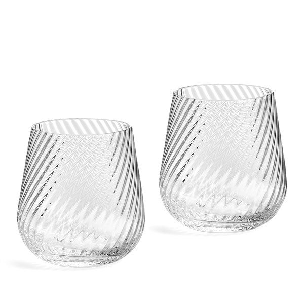 Vera Wang Swirl Tumbler Glass Set  - 55030